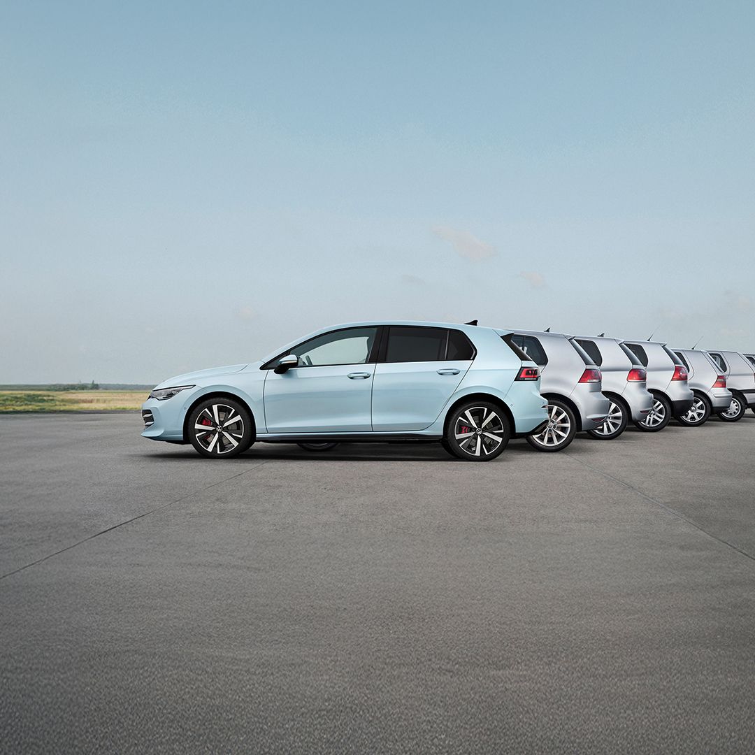 The Volkswagen Golf - mobile banner