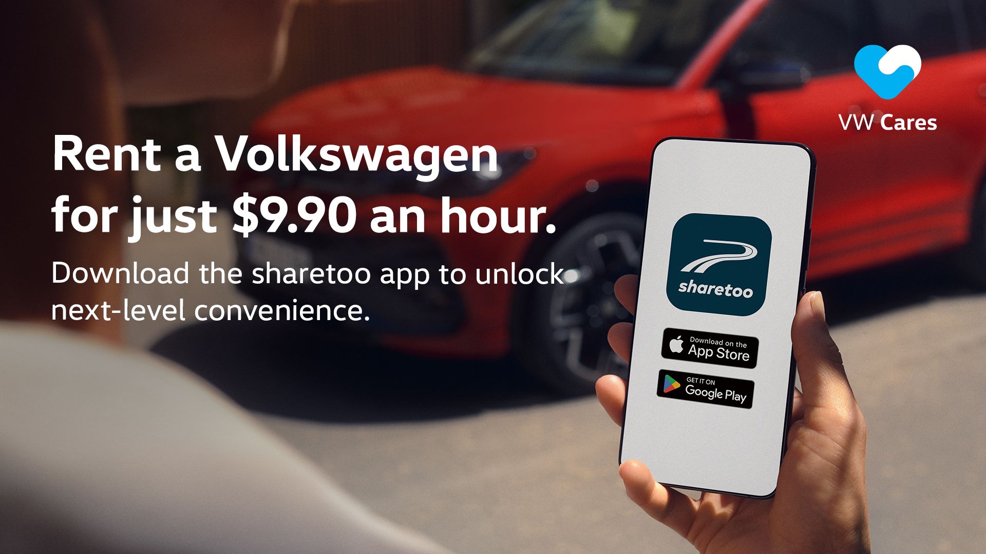 An image of the Sharetoo app logo and where you can download it
