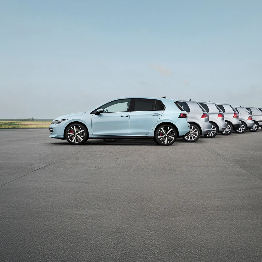 The Volkswagen Golf - mobile banner